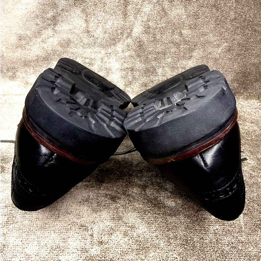 Florsheim Derby Wingtip Brogues Black Leather 11D Men’s Dress Shoes