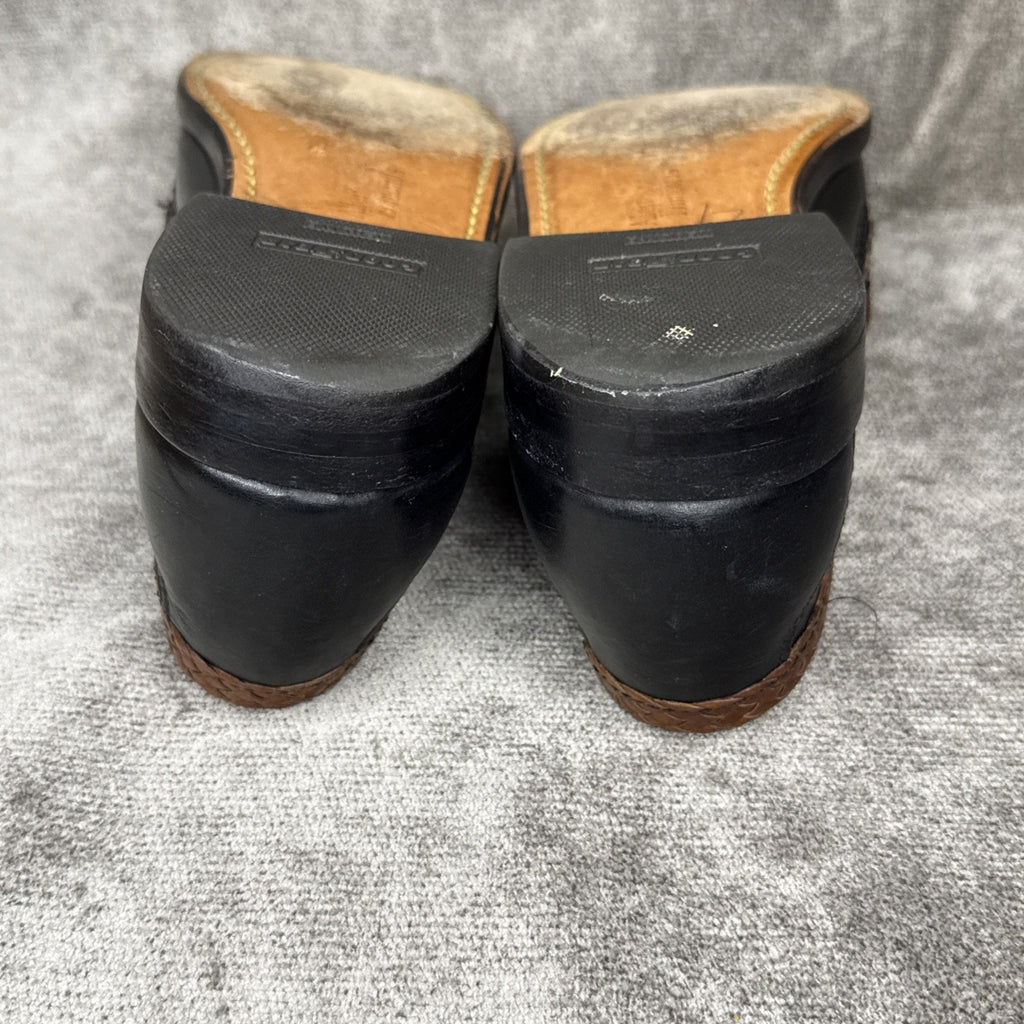 Allen Edmonds Maxfield Tassel Loafer Black / Tan 10.5B Leather