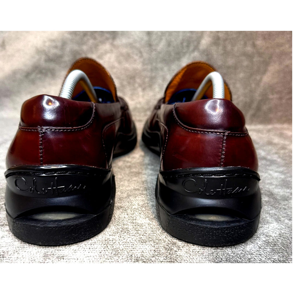 Cole Haan Burgundy Leather Slip-On Air Loafer Men’s 11M India