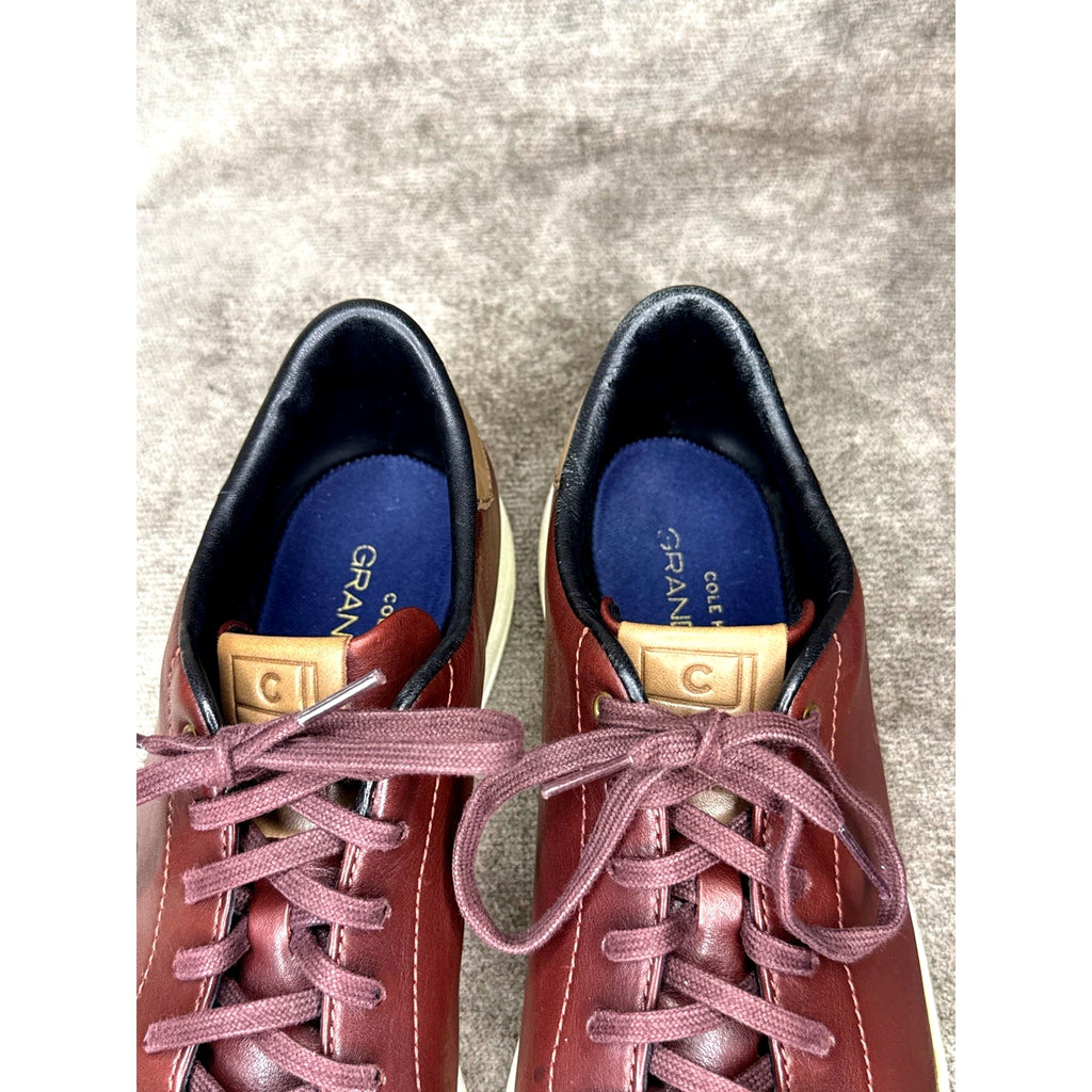 Cole Haan GrandPro Court Leather Sneakers Brown Men’s 12M Grand OS