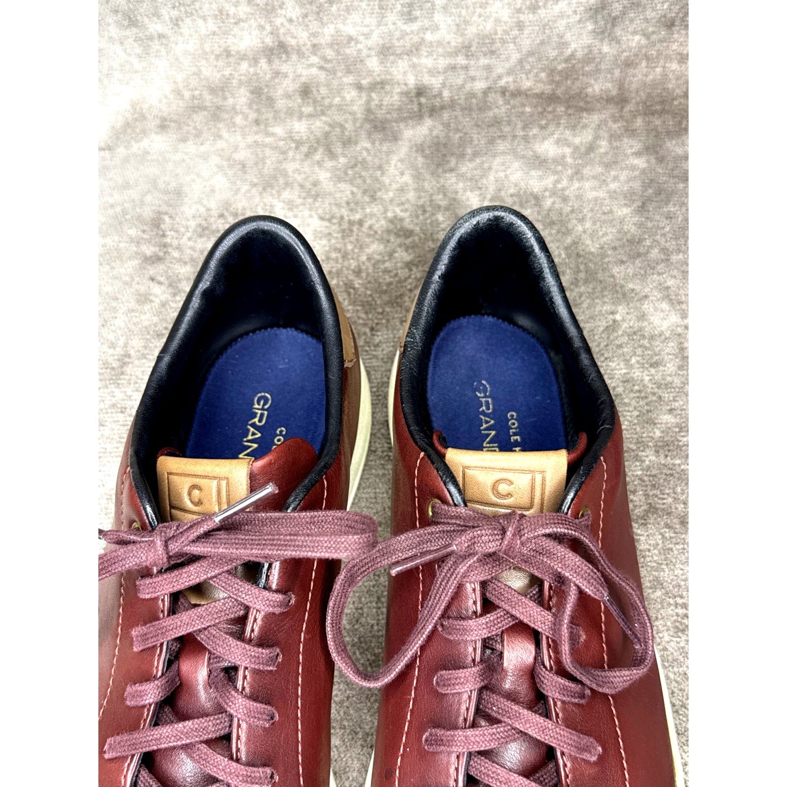 Cole Haan GrandPro Court Leather Sneakers Brown Men’s 12M Grand OS