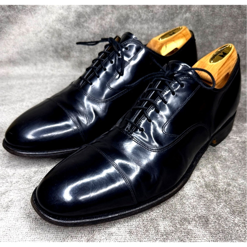 Johnston & Murphy Melton Cap Toe Oxford Black 11 EEE Goodyear Welt