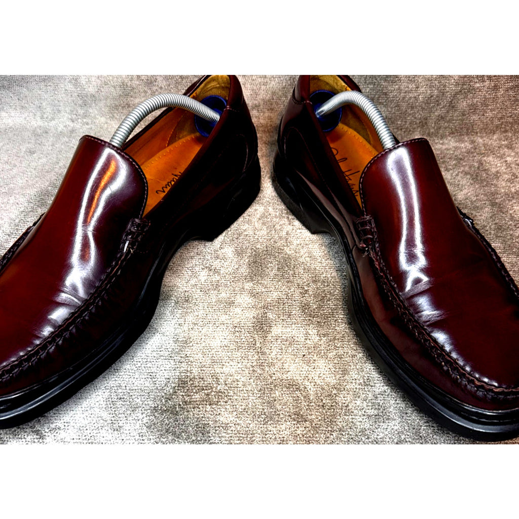 Cole Haan Burgundy Leather Slip-On Air Loafer Men’s 11M India