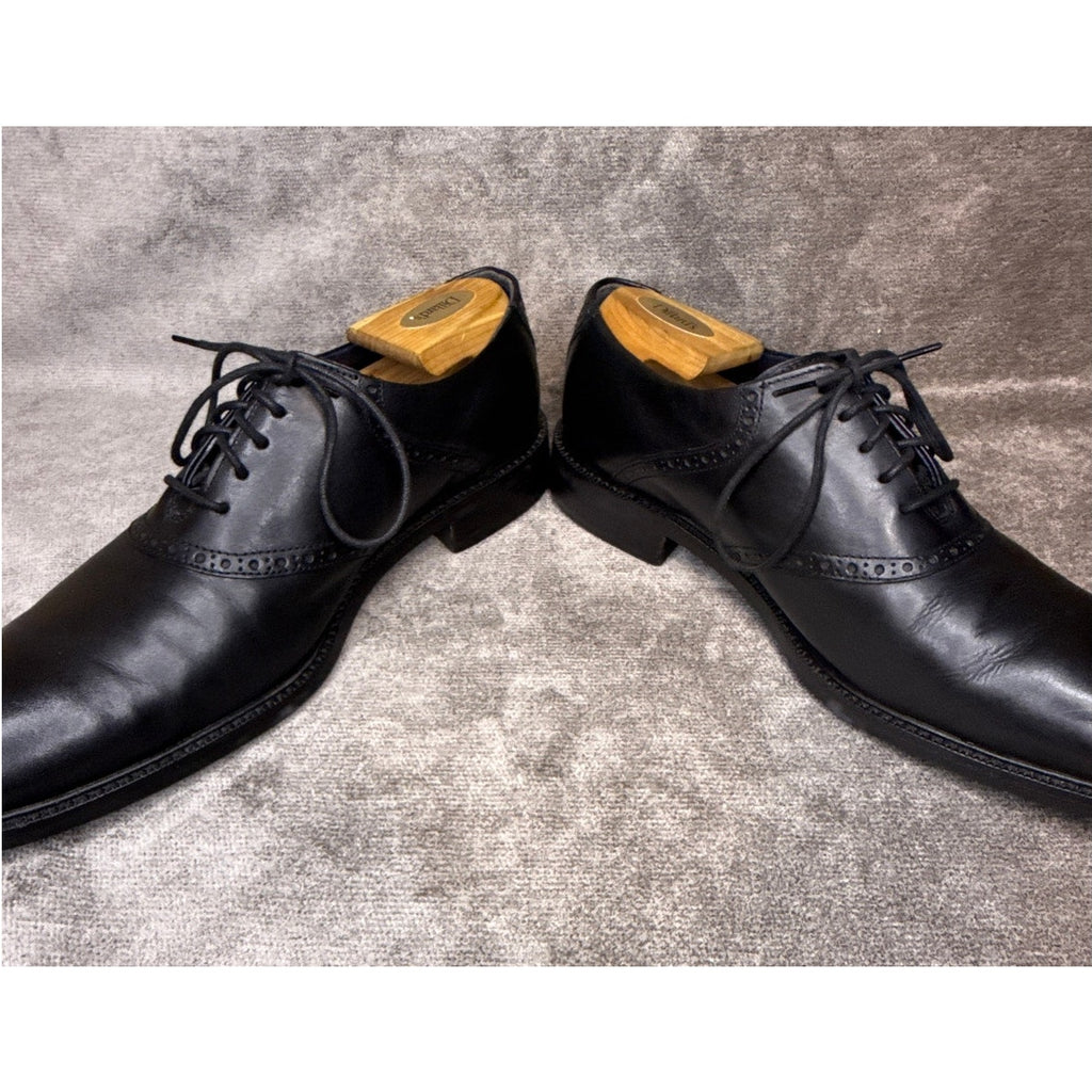 Cole Haan C28883 Plain Toe Oxford Black Leather 11.5M India