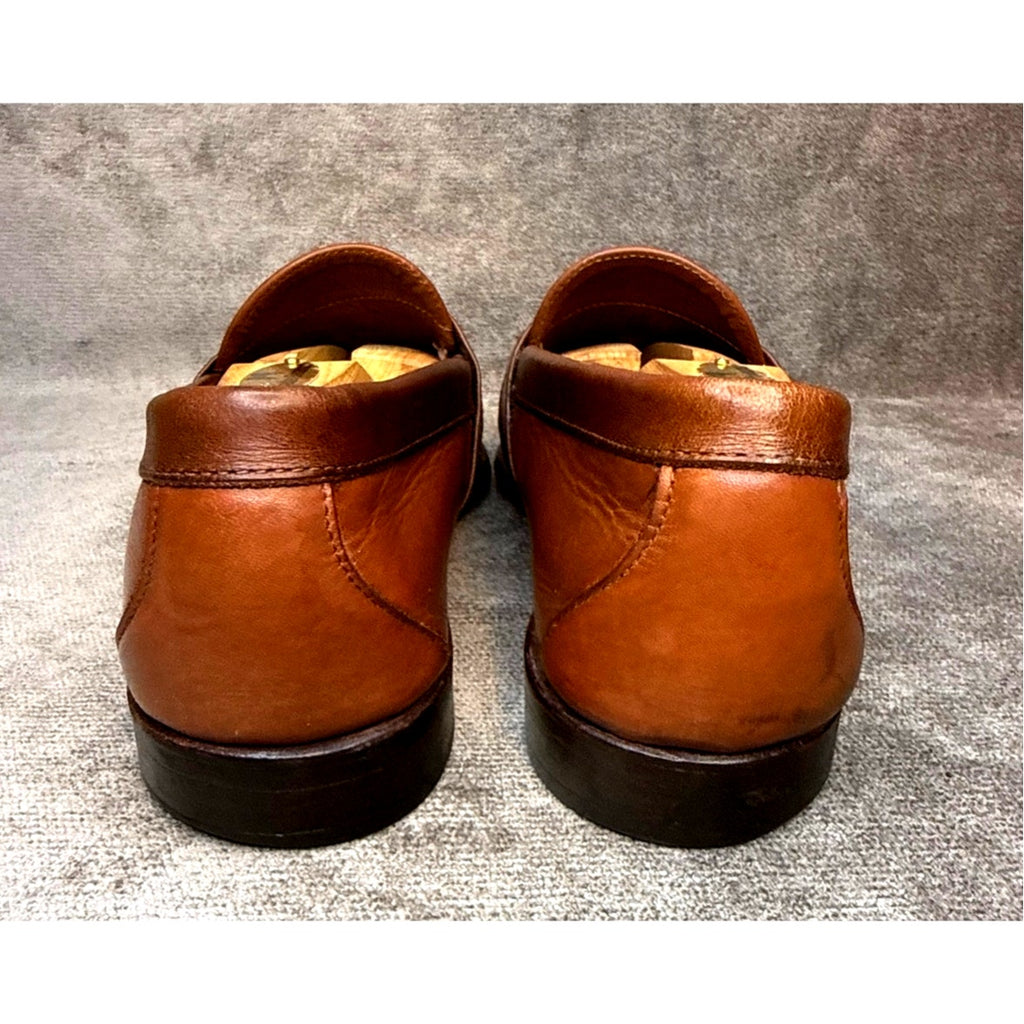 Allen Edmonds Kent Tassel Loafers Brown 11.5D USA Goodyear Welt