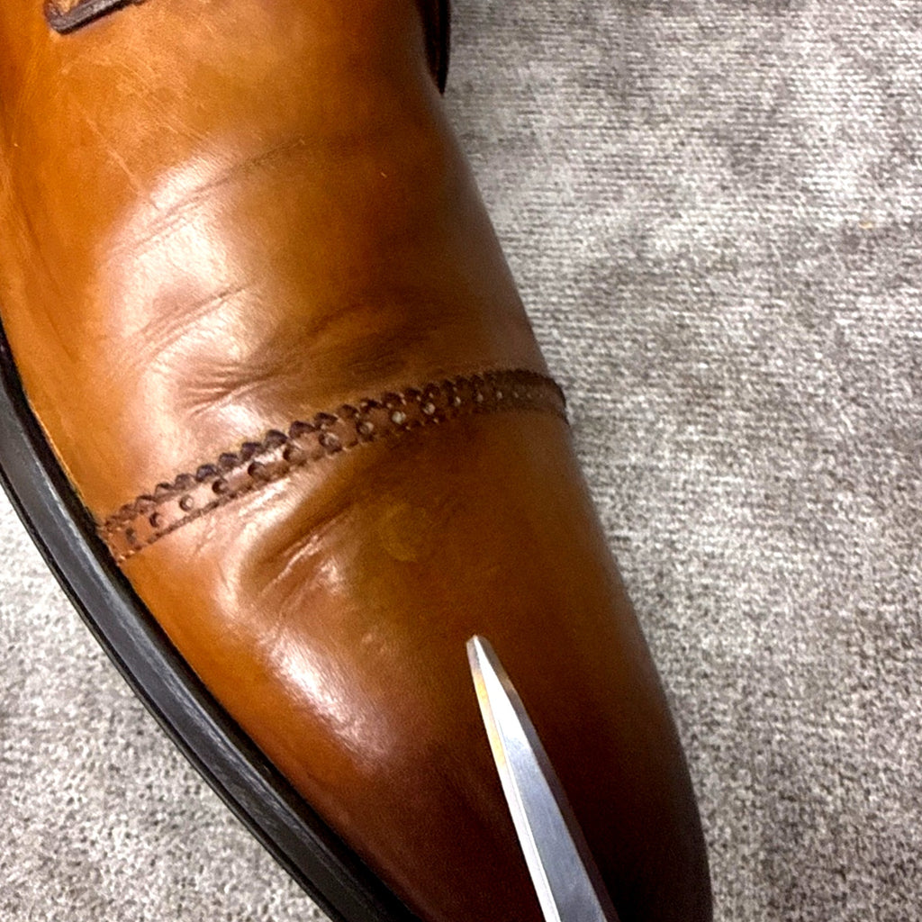 Magnanni 12070 Brown Cap Toe Derby Calf Leather 12M Rubber Sole Spain