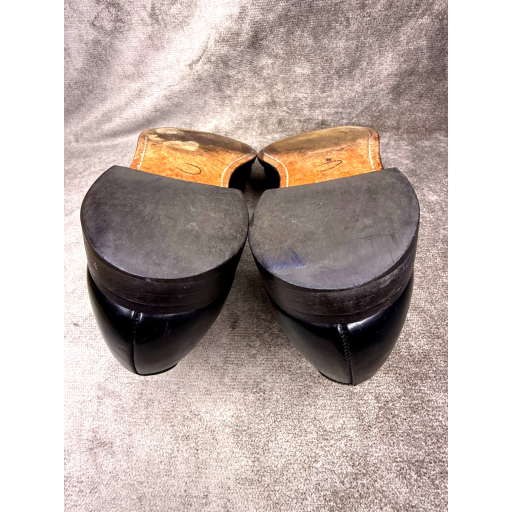 Johnston & Murphy Melton Optima Cap Toe Oxford Black 12 B Goodyear
